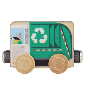 Wood NameTrains Recycling Truck