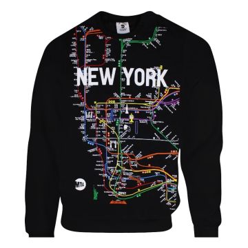 Sweatshirt Subway Map