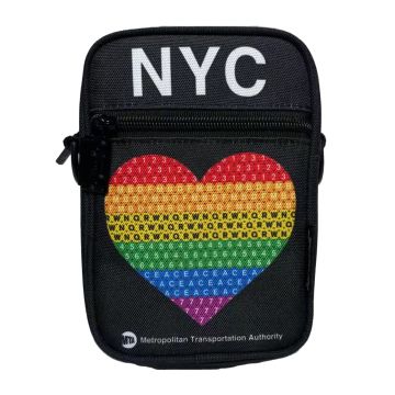 Rainbow Heart Sling Bag