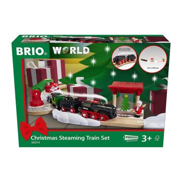 BRIO Christmas Steaming Train Set