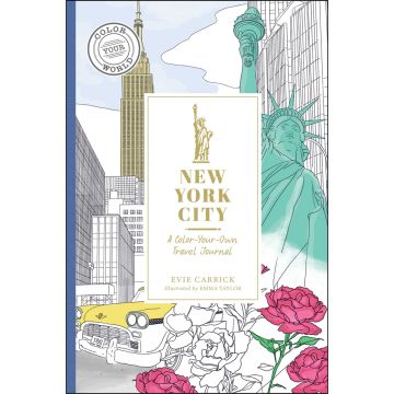 New York City: A Color-Your-Own Travel Journal