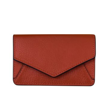 Envelope Business Card Holder Red/Black