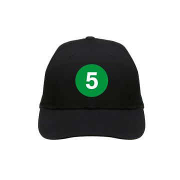 Adult 5 Train Baseball Hat