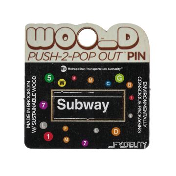 Pin Subway Sign