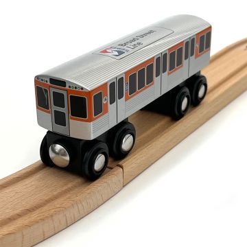 SEPTA Broad Street Line Wooden Train