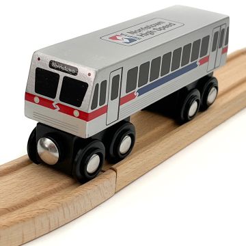 SEPTA Norristown Wooden Train