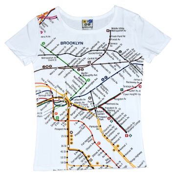 New york subway t shirt best sale