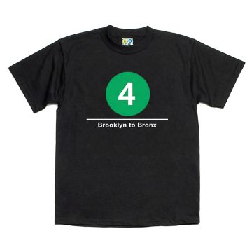 Kids Tee 4 Train (Brooklyn to Bronx)