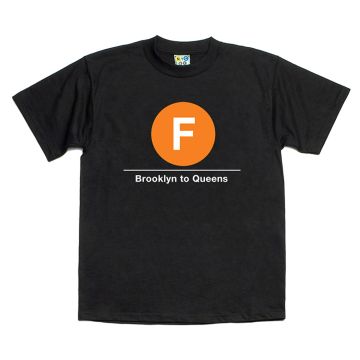 Kids Tee F Train (Brooklyn to Queens)