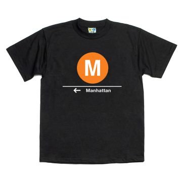 Kids Tee M Train (Manhattan)