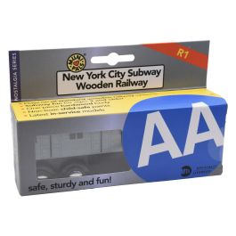 NYC Subway Wooden R1 AA Train