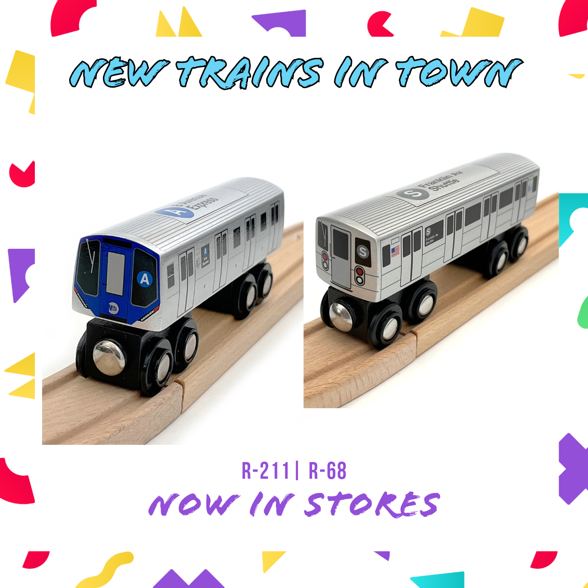 New MTA Wood Subway Trains